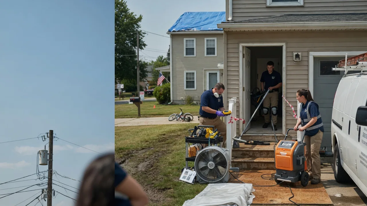 Water Damage Repair in Purmela, TX near me